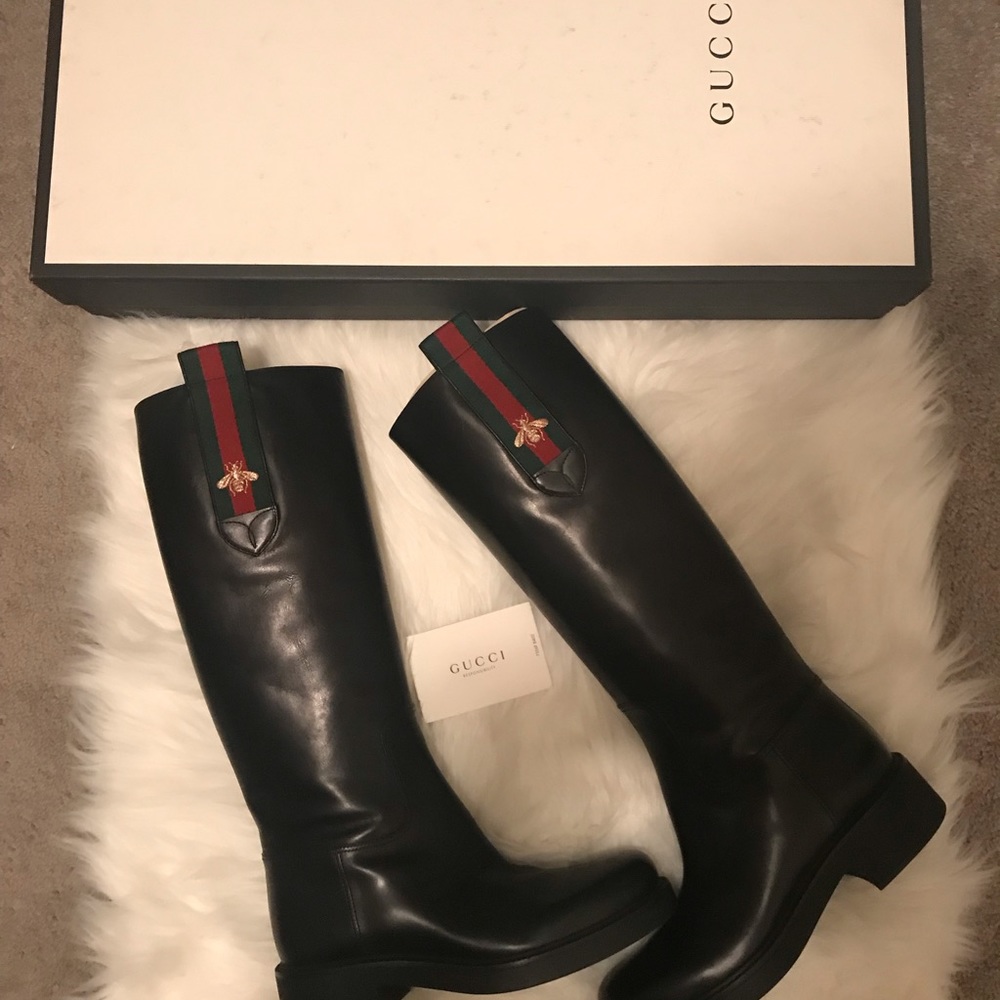 Authentic NWT Gucci Riding Boots size 9